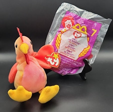 TY Beanie Baby Strut MWMT  7 McDonalds Strut the Rooster Teenie Beanie MWMT