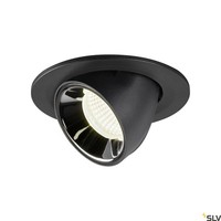 Einbauleuchten Led Deckenstrahler 1X8.6W 750LM 4000K Chrom Schwarz Modern