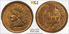 1909 P  Indian Head Cent ! PCGS Graded MS63 RB..Tons of Blazing Red Graded low