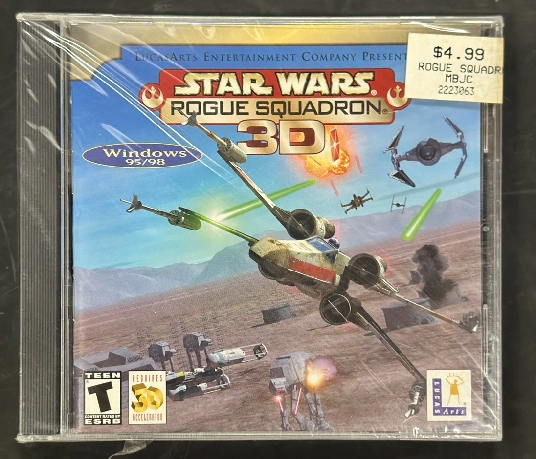 Jeu vidéo PC Star Wars Rogue Squadron 3D Big box PAL (70152