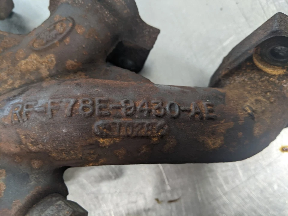 Colector de escape derecho para 95-98 Ford Windstar 3.0 F78E9430AE Foto 4 de 4