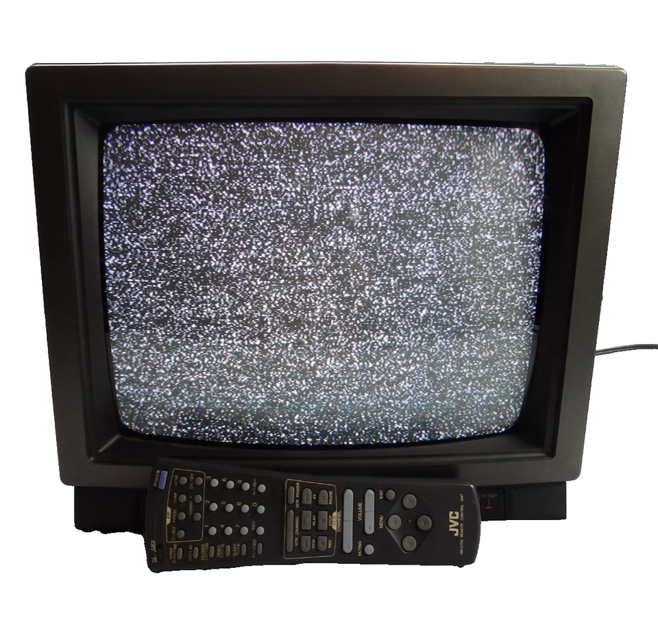 JVC MASTER COMMAND C-1320 13" TV w/REMOTE (NOT ORIGINAL REMOTE) USED/WORKS - Image 2 of 4