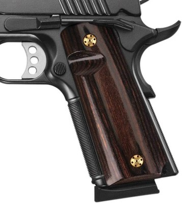 1911 Full Size Cool Hand  High Polished Dymond Wood Grips, Free Screws Included,
