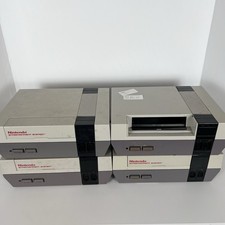 NES Nintendo Entertainment Consoles Lot of 4 For Parts Or Repair Only