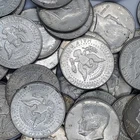 Roll of 20 1965-1969 KENNEDY 40% Silver Half Dollar Coins ,    20 coins.