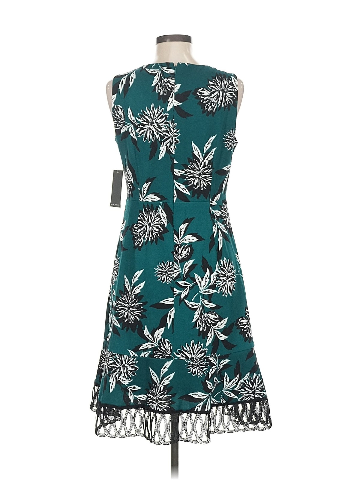 Julia Jordan Women Green Cocktail Dress 6 thumbnail 2