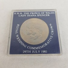 1981 Prince of Wales and Diana Wedding Crown Coin 1oz Silver Proof in Case