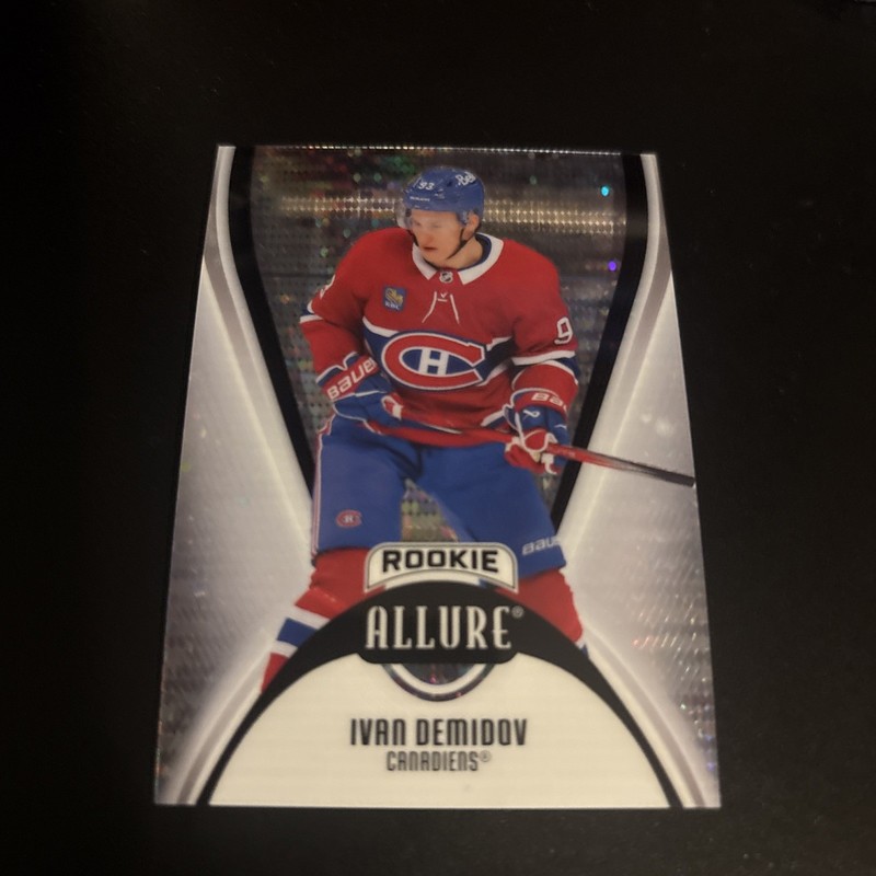Upper Deck Allure Ivan Demidov #110 Canadiens Rookie Glitter Bomb PLAYOFFS!!!