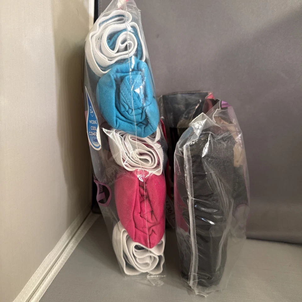 Nuevos pares de calzoncillos de algodón Just My Size 6 talla 14 sin montar Foto 4 de 4