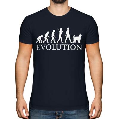 AFGHAN HOUND EVOLUTION OF MAN HERREN T-SHIRT TEE OBERTEIL HUND KUCHI BALUCHI BALKH AFFIE