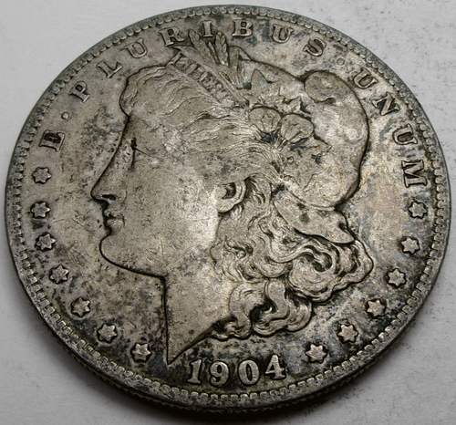 1904-S Morgan Silver Dollar