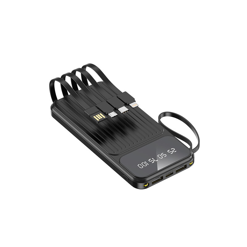 Power Bank 10000mAh Fast charger Pack USB External Battery For Mobile