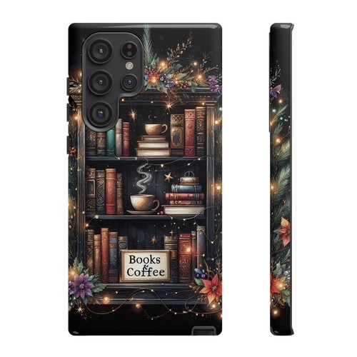 Bookish Coffee Lover Phone Case for iPhone, Samsung Galaxy, Google Pixel | X32 - 第 243/272 張圖片