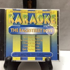 Karaoke: Songs By the Backstreet Boys - Audio CD By Backstreet Boys - VERY GOOD