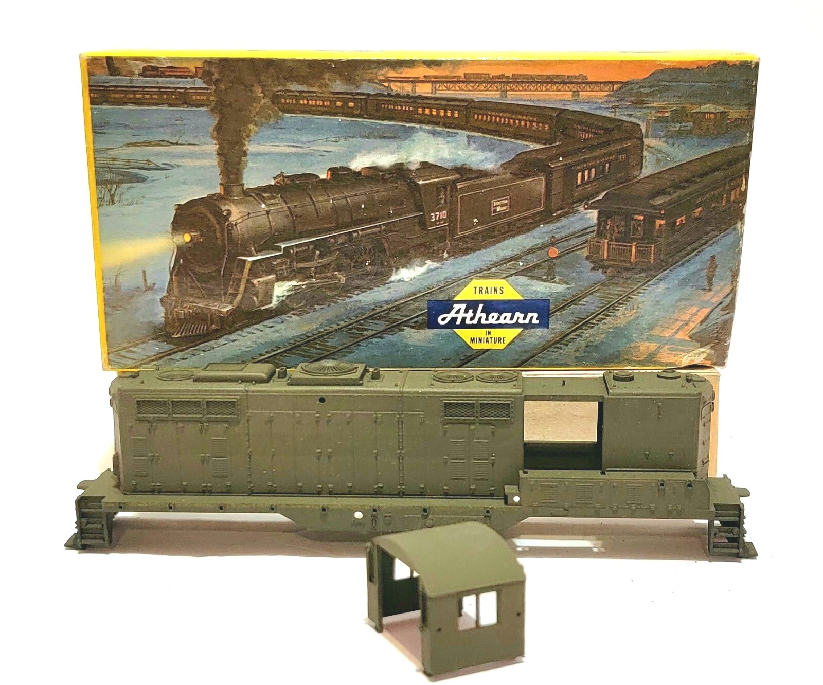 Vintage Athearn Model Railroad Engine Shell New In Open Box eBay