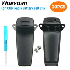 20X Walkie Talkie Belt Clip for ICOM BP-209 BP-210 BP-222 BP-209N BP-210N IC-A6 