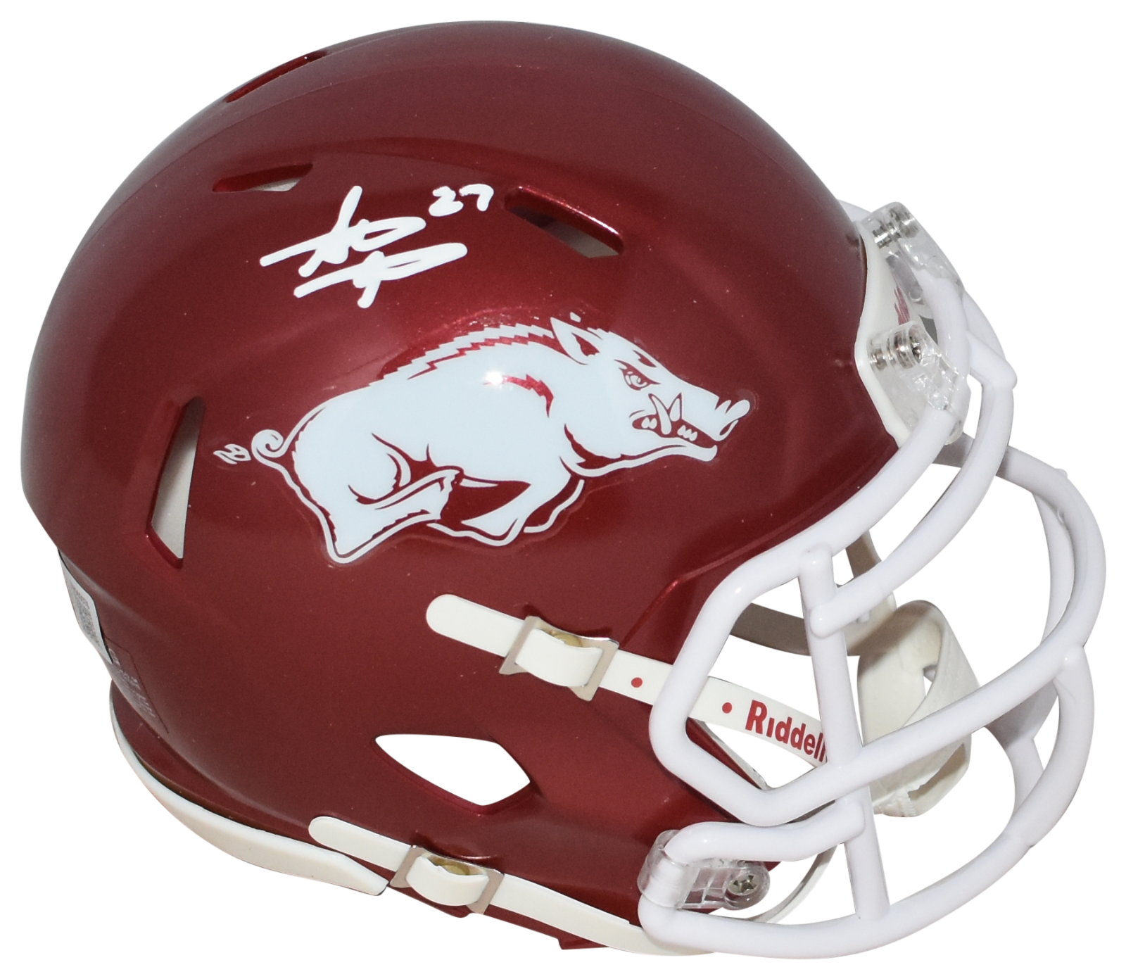 Steve Atwater Autographed Signed Arkansas Razorbacks SPEED MINI HELMET BECKETT 