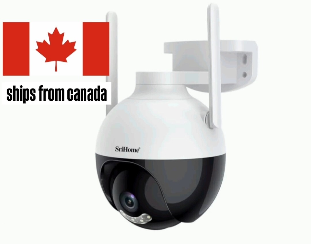 Smart WiFi Security Camera Outdoor Waterproof  PTZ  4K Brand New