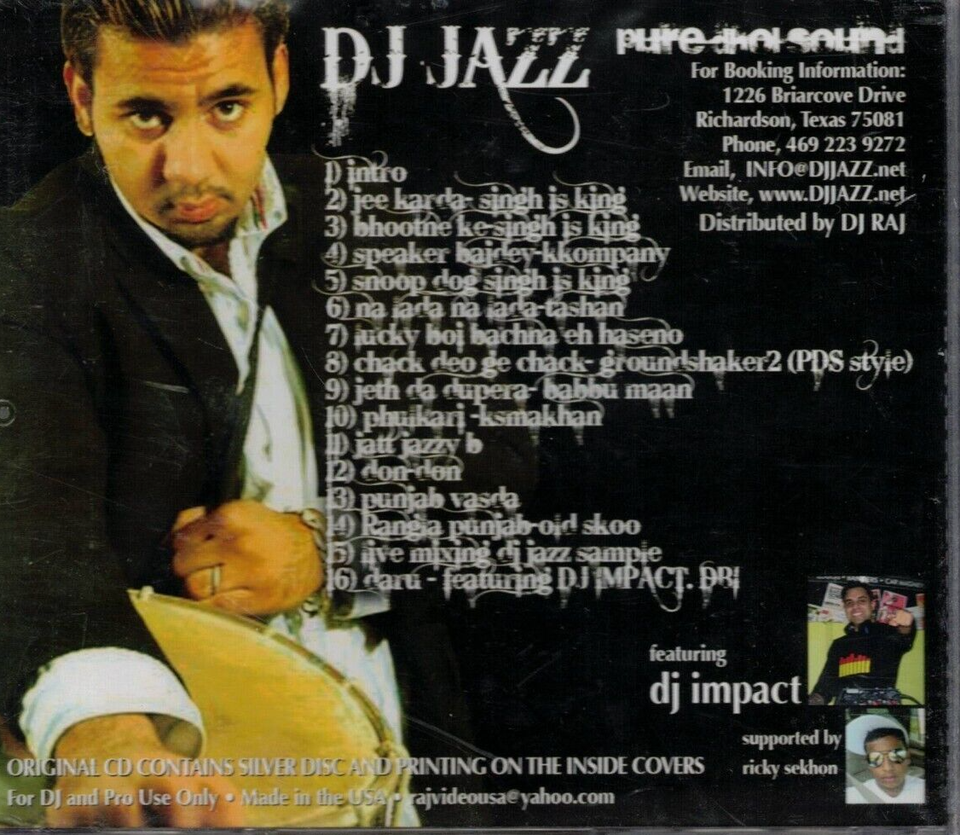 Pure dhol sound / dj jazz - Remix songs [CD ] | eBay