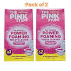The Pink Stuff | Foaming Toilet Bowl Cleaner (Pack of 2) | Aids Limescal Removal