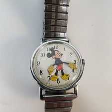 Vintage Mickey Mouse Watch Parts Only