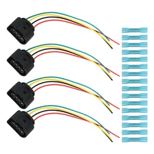 4x New Ignition Coil Connector Repair Kit Harness Plug Wiring for VW MK4 MK5 MK6