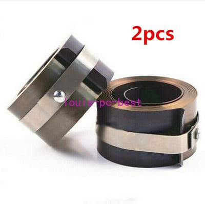 2PC Milling Machine Part Spindle Quill Return Clock Spring R8 25mm