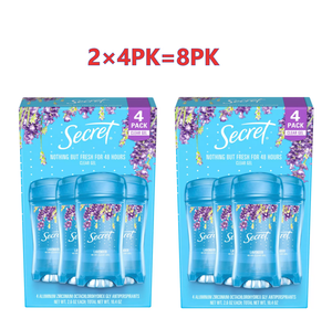 antiperspirant luxe deodorant lavender gel oz secret fresh clear each