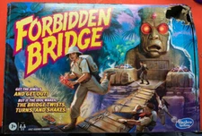 Hasbro Forbidden Bridge Adventure Game Board -brand New