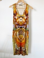 ALEXANDER McQUEEN Moth Camouflage Tank Dress 'From His Last Collection' Size 42