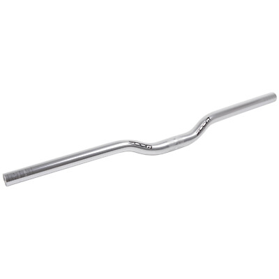 Zoom MTB Lenker Riser Fahrradlenker Alu Lenker f. 25,4mm 30x620 mm Silber