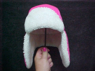 Swiss Tech Womens OS Pink Trapper Aviator Cap Outdoor Warm