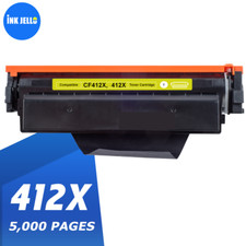 Yellow Toner Cartridge CF412X Fits For HP Colour LaserJet Pro M452dw M452nw