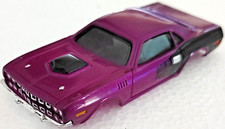 Plymouth HEMI CUDA Purple JL XtracTion Slot Car Snap On BODY for AFX autoworld