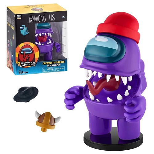 Among Us Purple Impostor Ink Stamper 