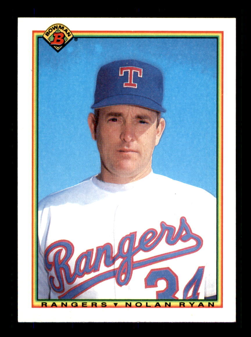 1990 BASEBALL 1990 Bowman Nolan Ryan Texas Rangers #486 1