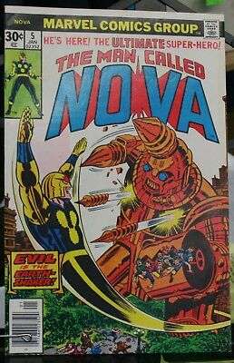 ~ FN Book The Man Called NOVA #20 1978 MARVEL Comics