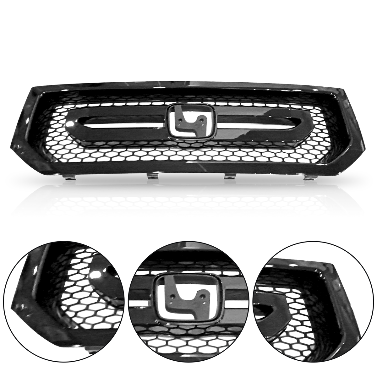For 2009-2011 Honda Ridgeline 71100-SJC-ZZ00 71100-SJCX-A2 Grille