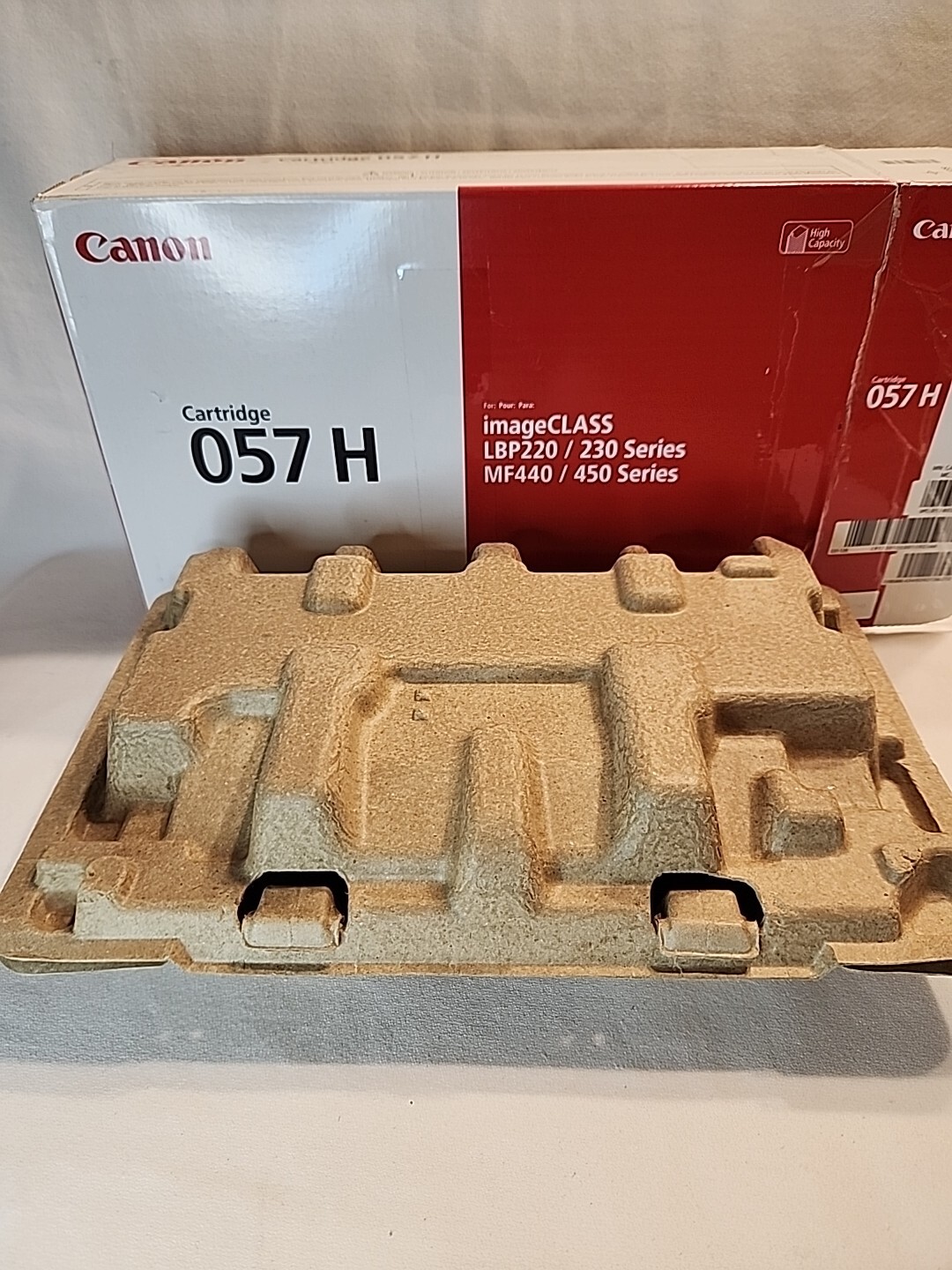 NEW GENUINE - CANON 057H BLACK TONER CARTRIDGE - 3010C001 - OPEN BOX