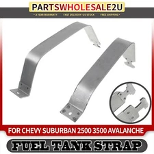 2Pcs Fuel Tank Straps for Chevrolet Suburban Avalanche 2500 GMC Yukon XL 2500