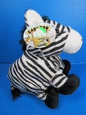 GANZ ZOO H9221 ZEBRA Stuffed Animal Plush W/Tag 9"