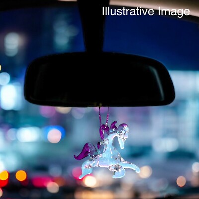 Hangable Pegasus's Pegasi  Hand Blown Glass  ArtWork, Rear-view Mirror Car