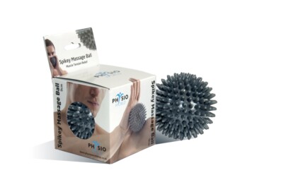 Massageball Physiotherapie Triggerpunkt Reflexzonenmassage grau 9 cm 20er Karton