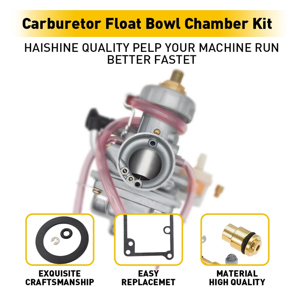 For Yamaha Blaster 200 Carburetor Rebuild kit Carb 87-06 - jets needle gasket A - Image 4 of 4