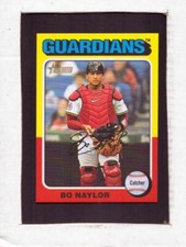 2024 Topps Heritage High Number Bo Naylor Mini #605