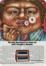 1974 MARANTZ 115B Sintonizzatore AM/FM 4140 Amplificatore ***REPLICA DECORATIVA INSEGNA METALLO***