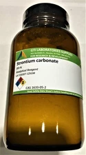 Strontium carbonate, 99+%, Analytical Reagent, 125g                             