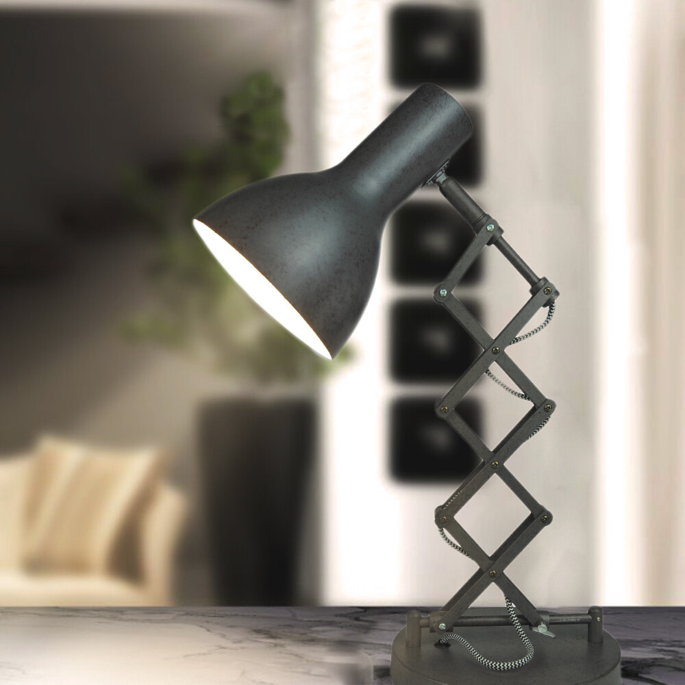 Lampe de bureau articulée contre la fatigue visuelle éclairage LED ciblé