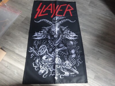 Slayer Flag Flagge Poster Thrash Metal Slipknot ** Havok
