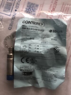 Contrinex DW-AS-613-M18-002 Inductive Switch Sensor